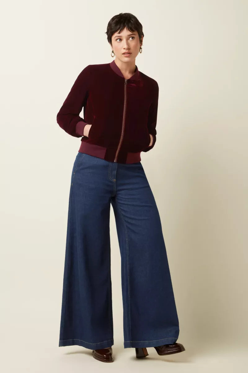 KING LOUIE Bessie Jacket Gamine Velvet