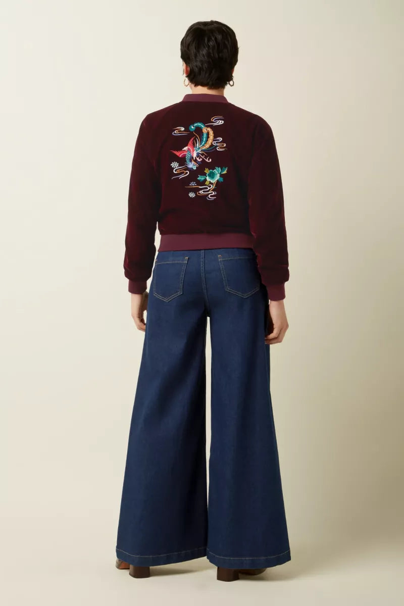 KING LOUIE Bessie Jacket Gamine Velvet