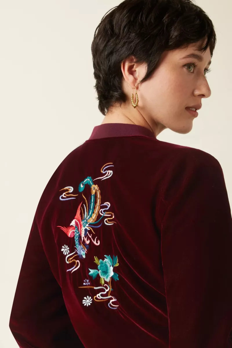 KING LOUIE Bessie Jacket Gamine Velvet