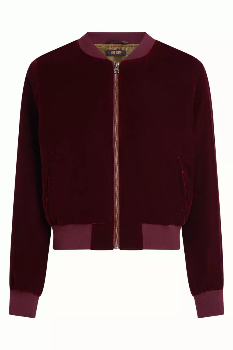 KING LOUIE Bessie Jacket Gamine Velvet