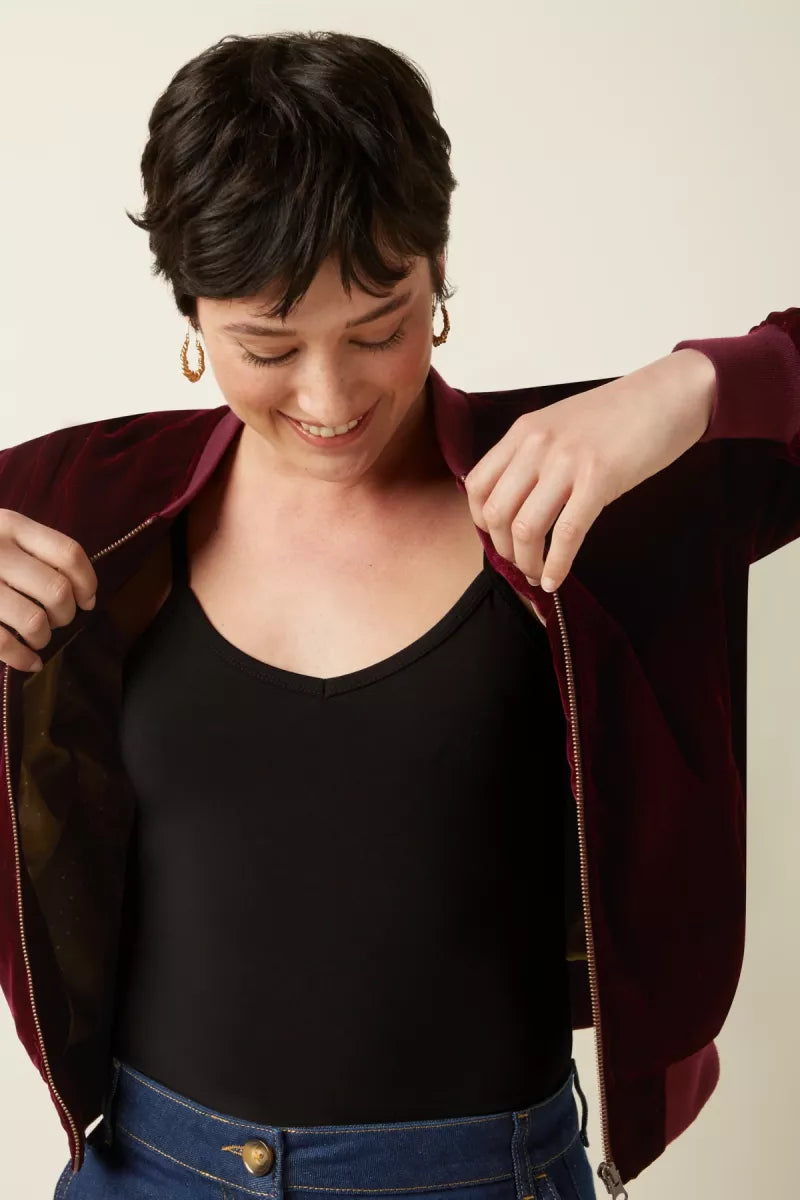 KING LOUIE Bessie Jacket Gamine Velvet