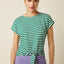 KING LOUIE Aria Knot Shirt Chopito Stripe