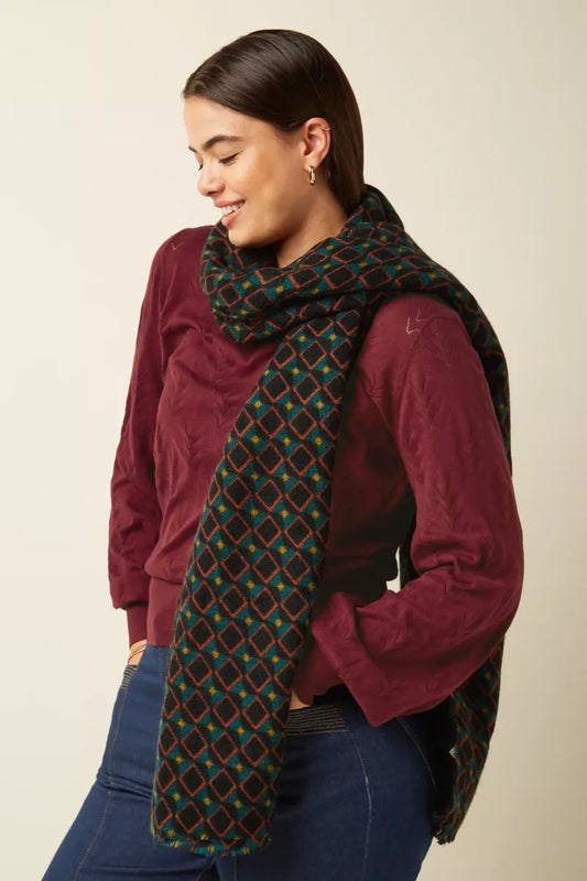 KING LOUIE Jazzy Scarf - Black