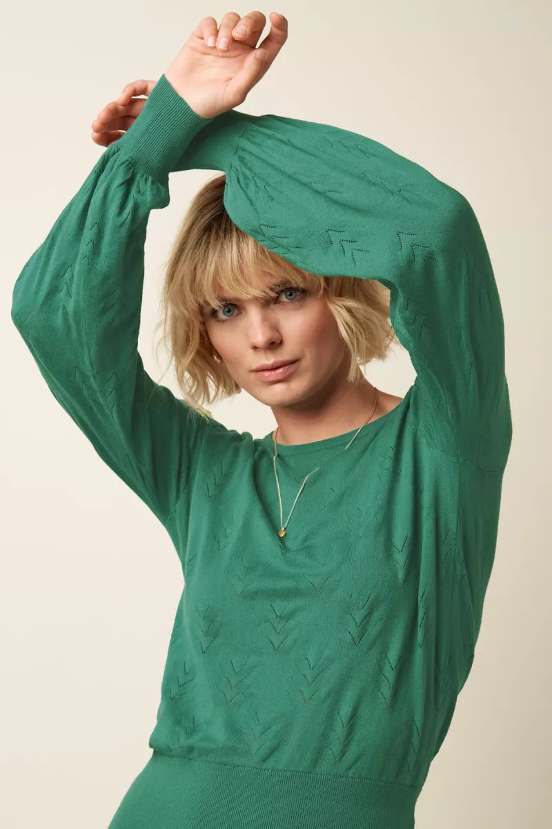 KING LOUIE Bell Top Club - Smoke Green
