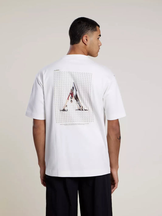 AEDEN Juke Tee - Off White