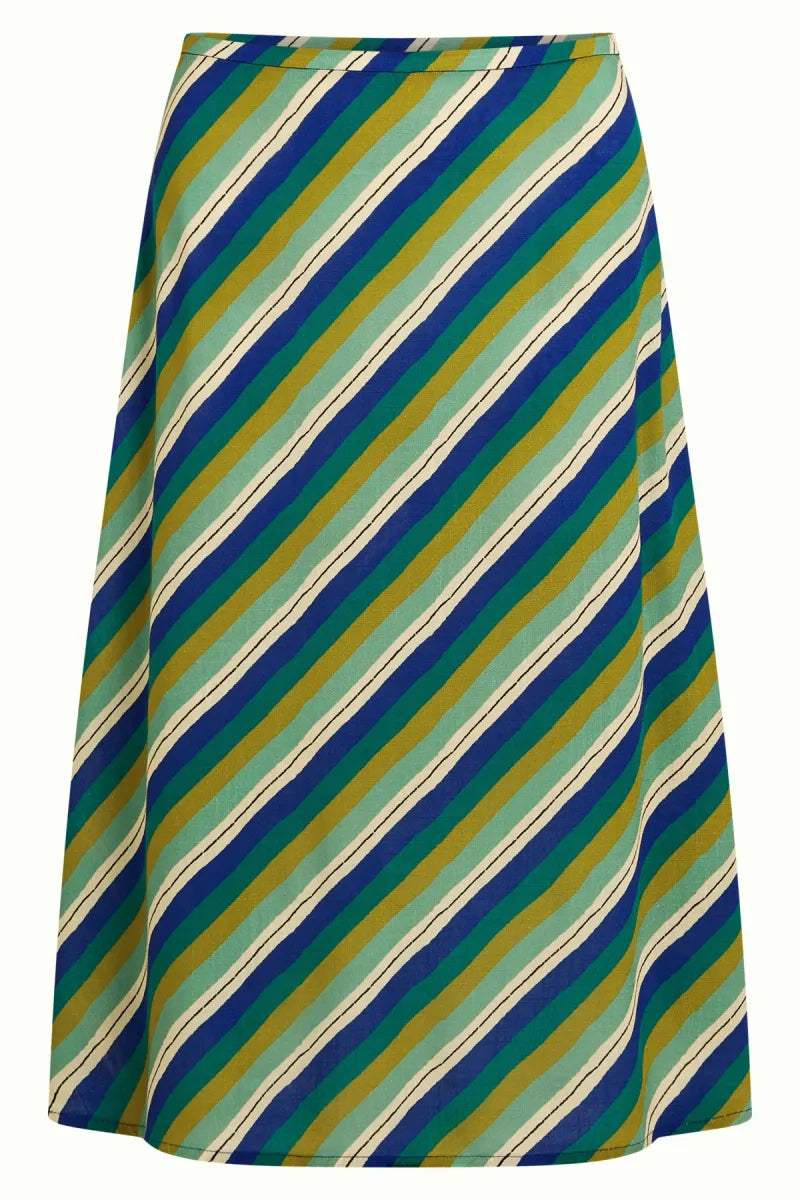 KING LOUIE Juno Midi Skirt Cliff