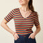 KING LOUIE Carice V Top Samui Stripe