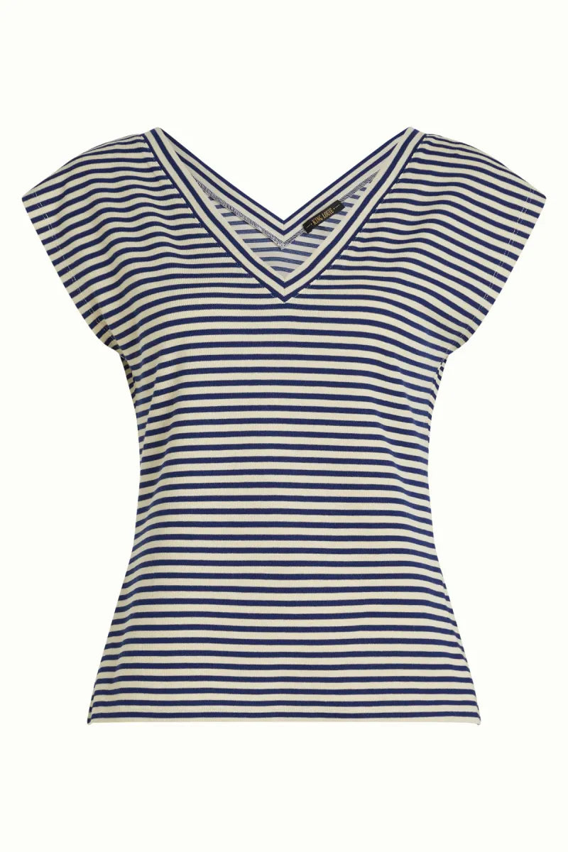 KING LOUIE Double V Top Mariniere Stripe
