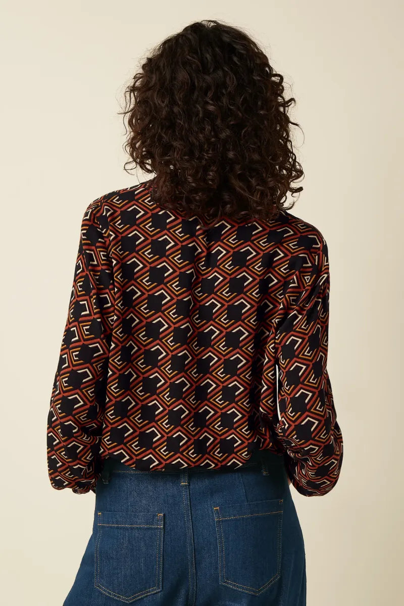 KING LOUIE Alicia Blouse Calou