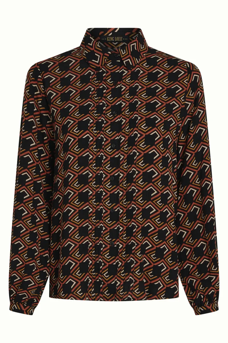 KING LOUIE Alicia Blouse Calou