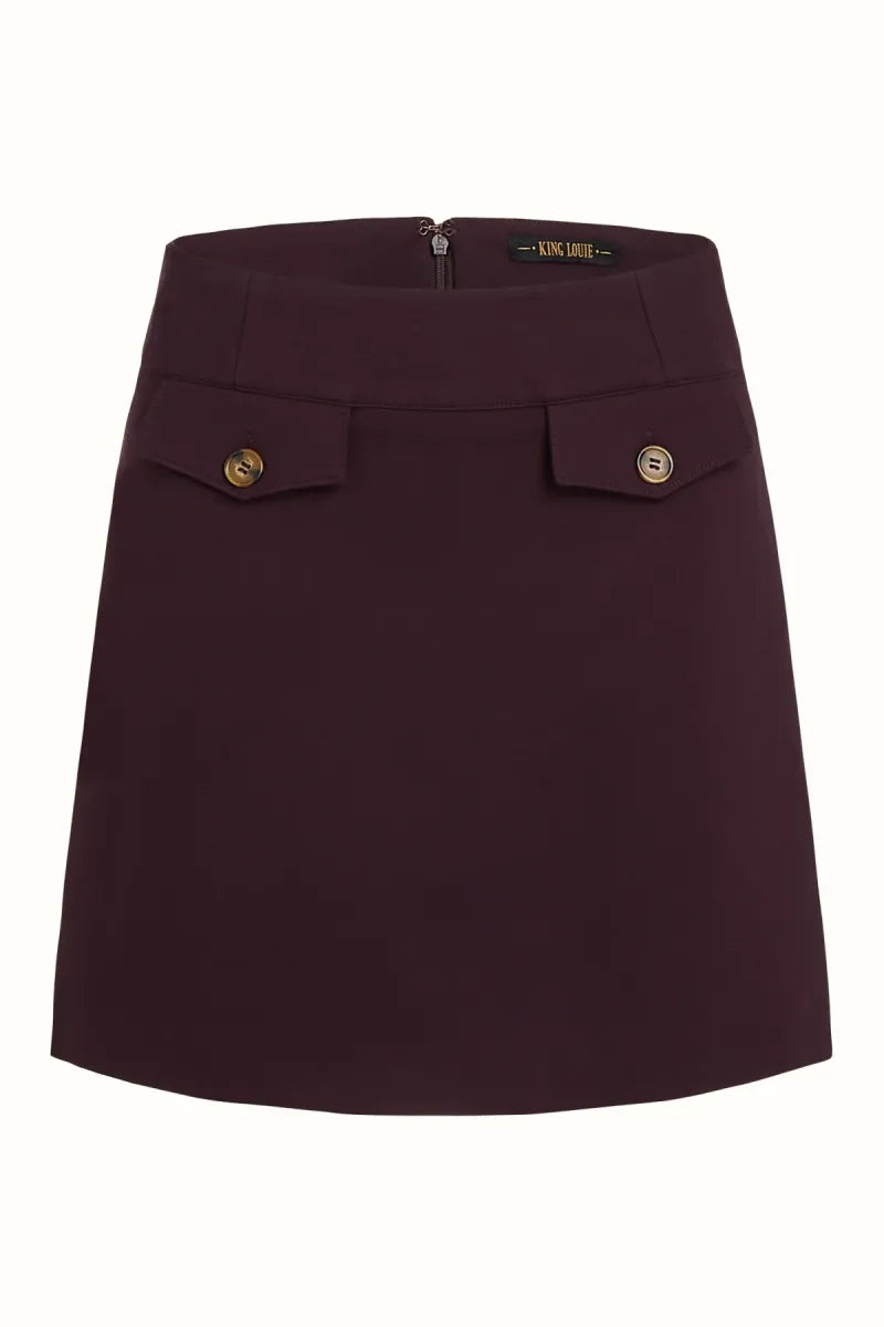KING LOUIE Olivia Skirt Uni Rodeo