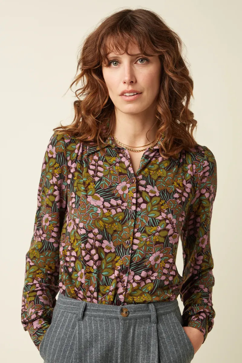 KING LOUIE Carina Blouse Sierra