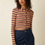 KING LOUIE Blouse Josie Stripe