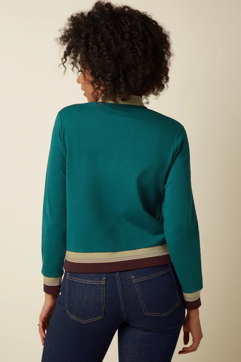 KING LOUIE Colorblock Coljack Daytona Sweat