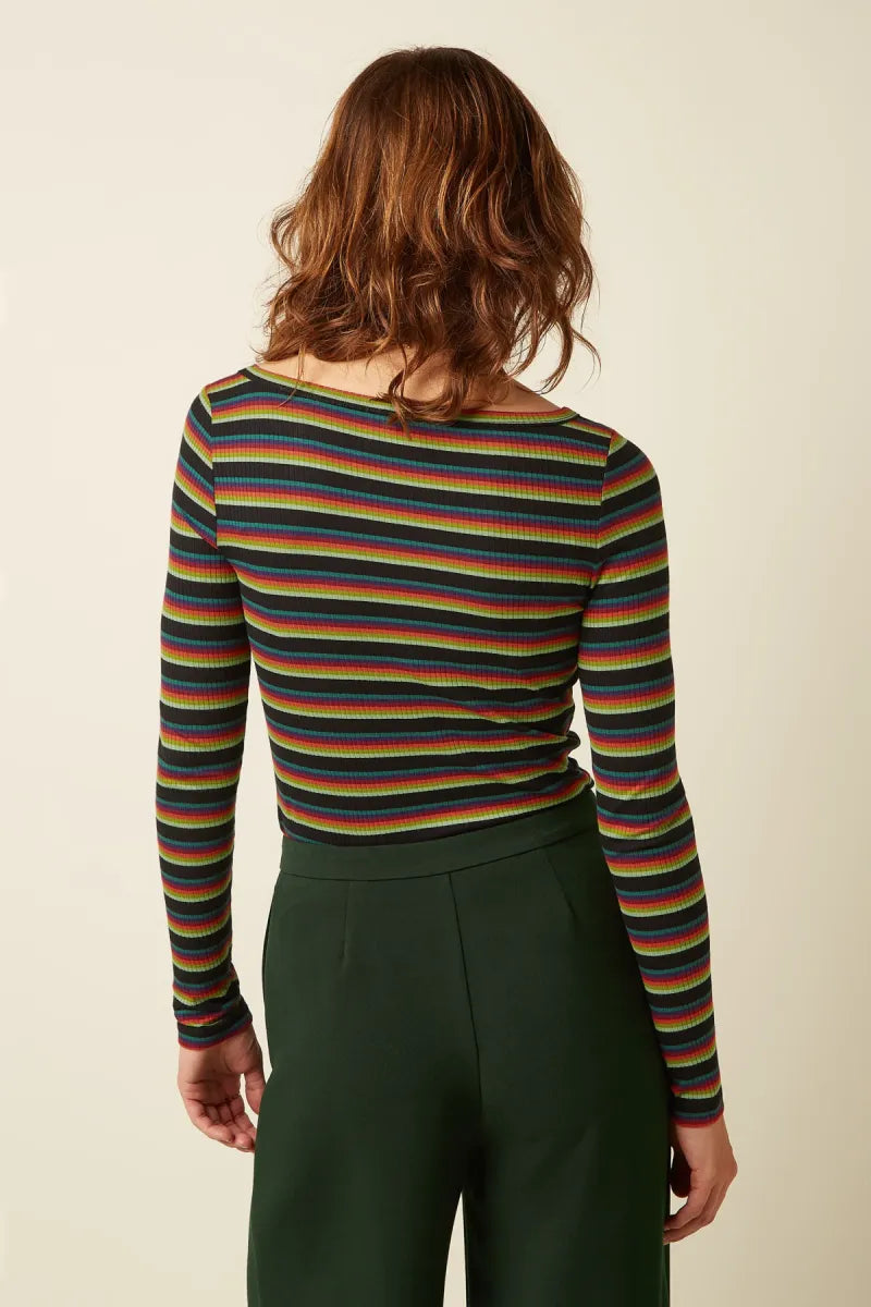 KING LOUIE Lili Top Lottie Stripe