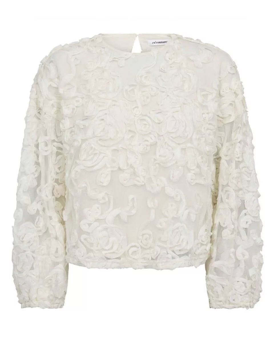 CO' COUTURE Tessy Flower Blouse