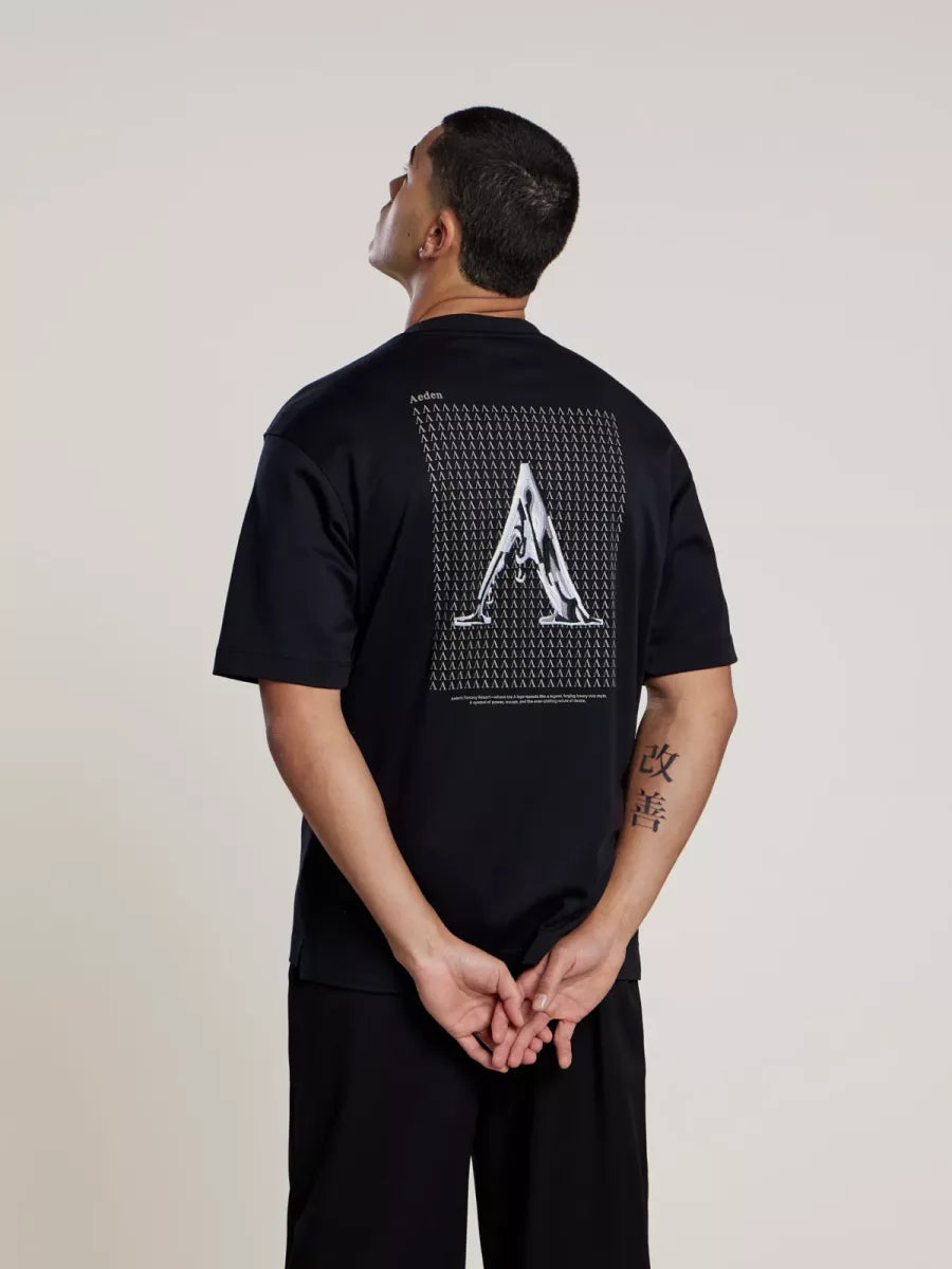 AEDEN Juke Tee - Black