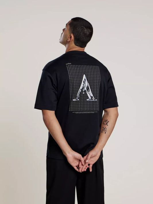 AEDEN Juke Tee - Black