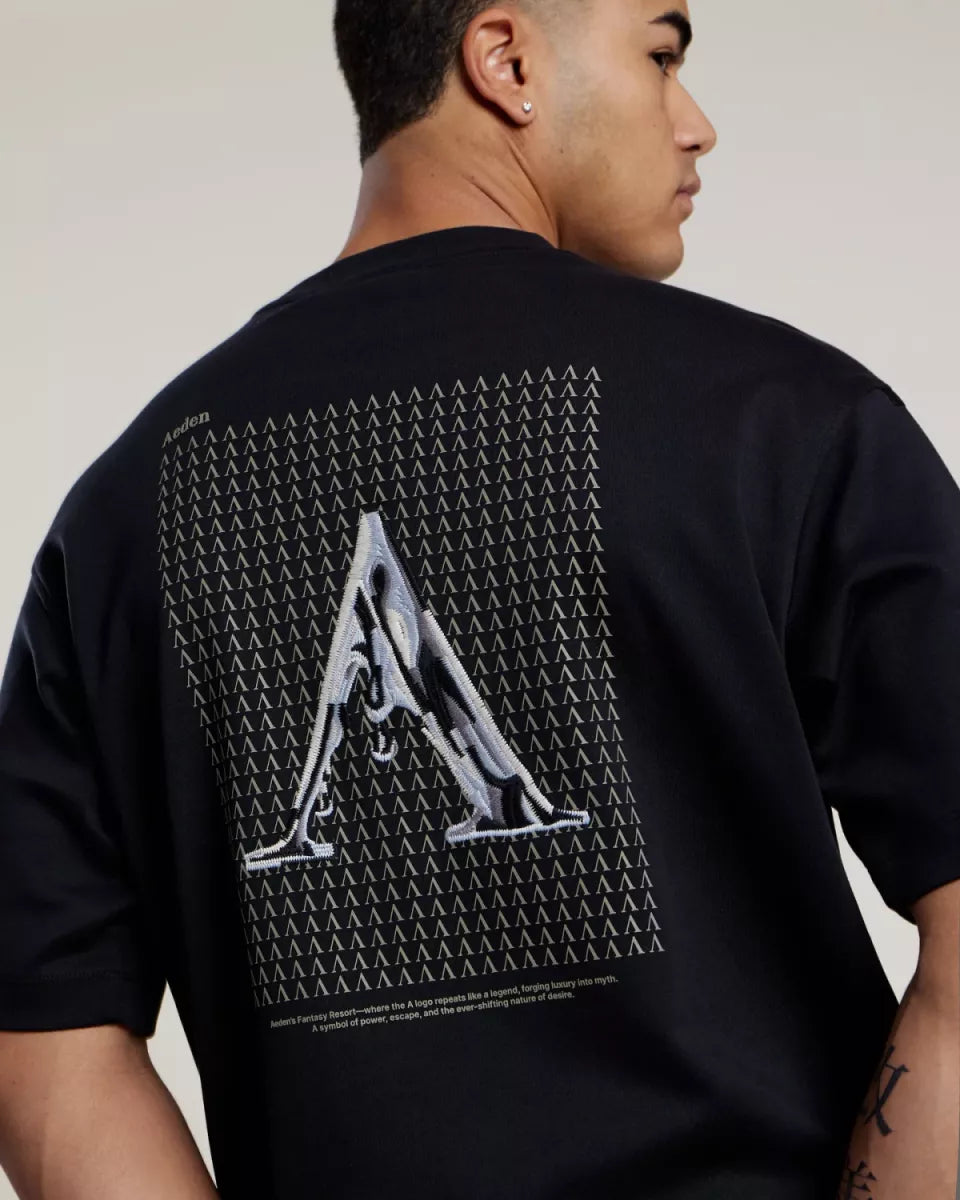 AEDEN Juke Tee - Black