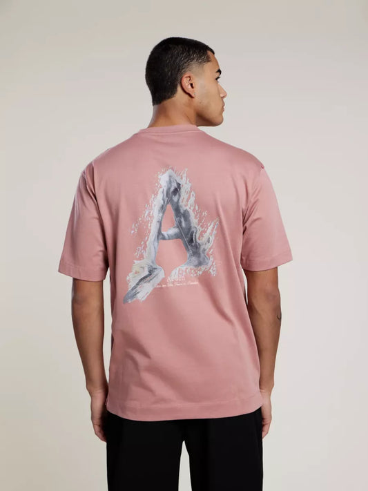 AEDEN Jovencio Tee - Ash Rose