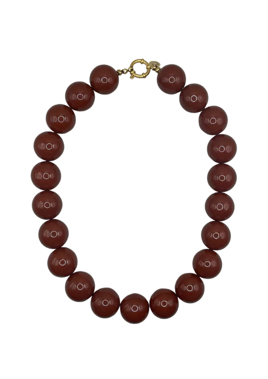 BONNIE STUDIOS Wilma Necklace - Chocolate