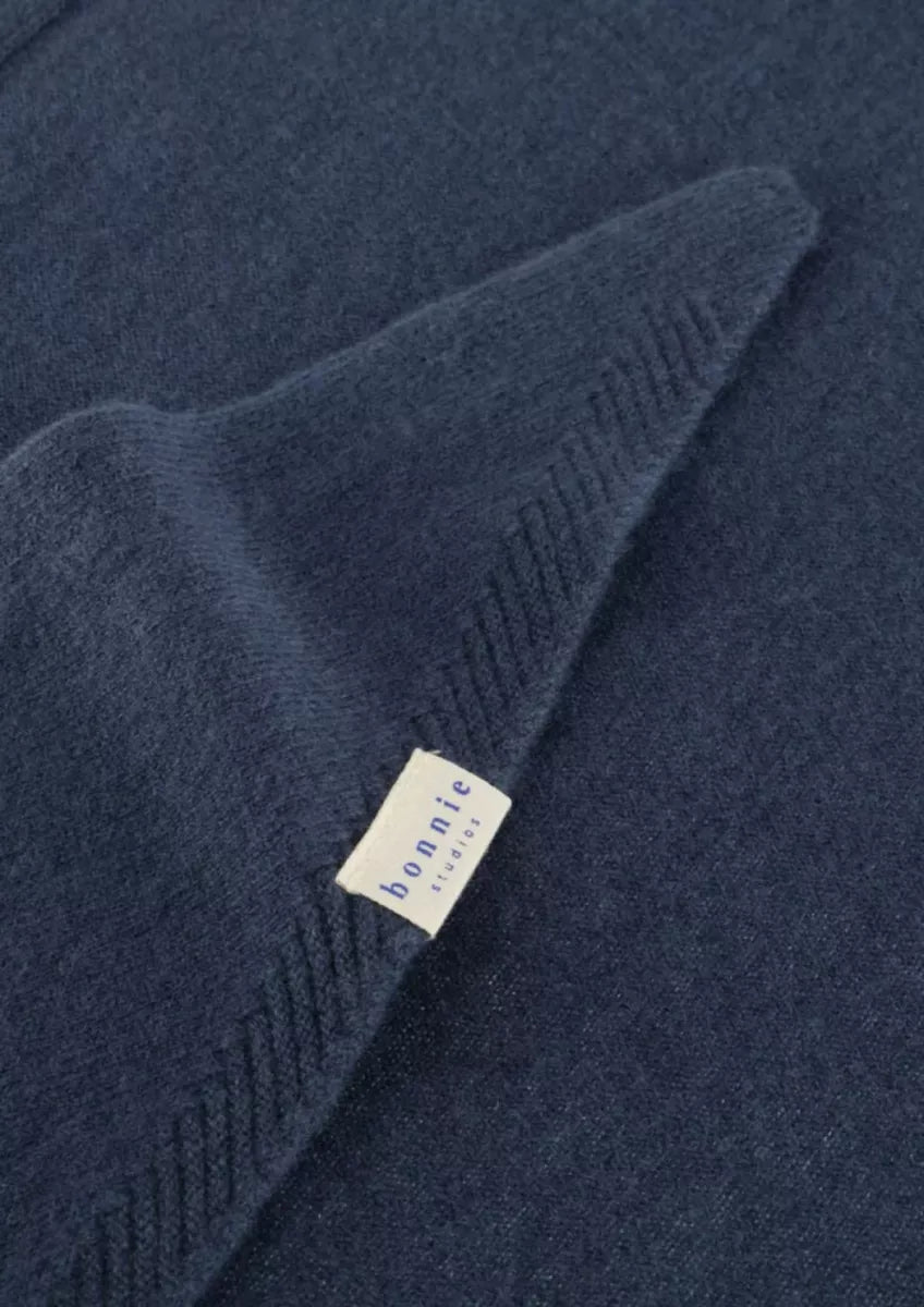 BONNIE STUDIOS Wool Scarf - Navy