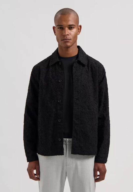DSTREZZED Archie Overshirt - Black