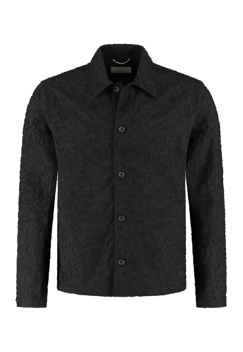 DSTREZZED Archie Overshirt - Black