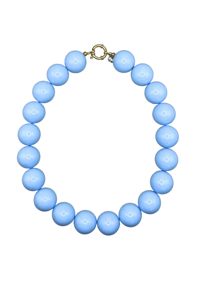 BONNIE STUDIOS Wilma Necklace - Light Blue