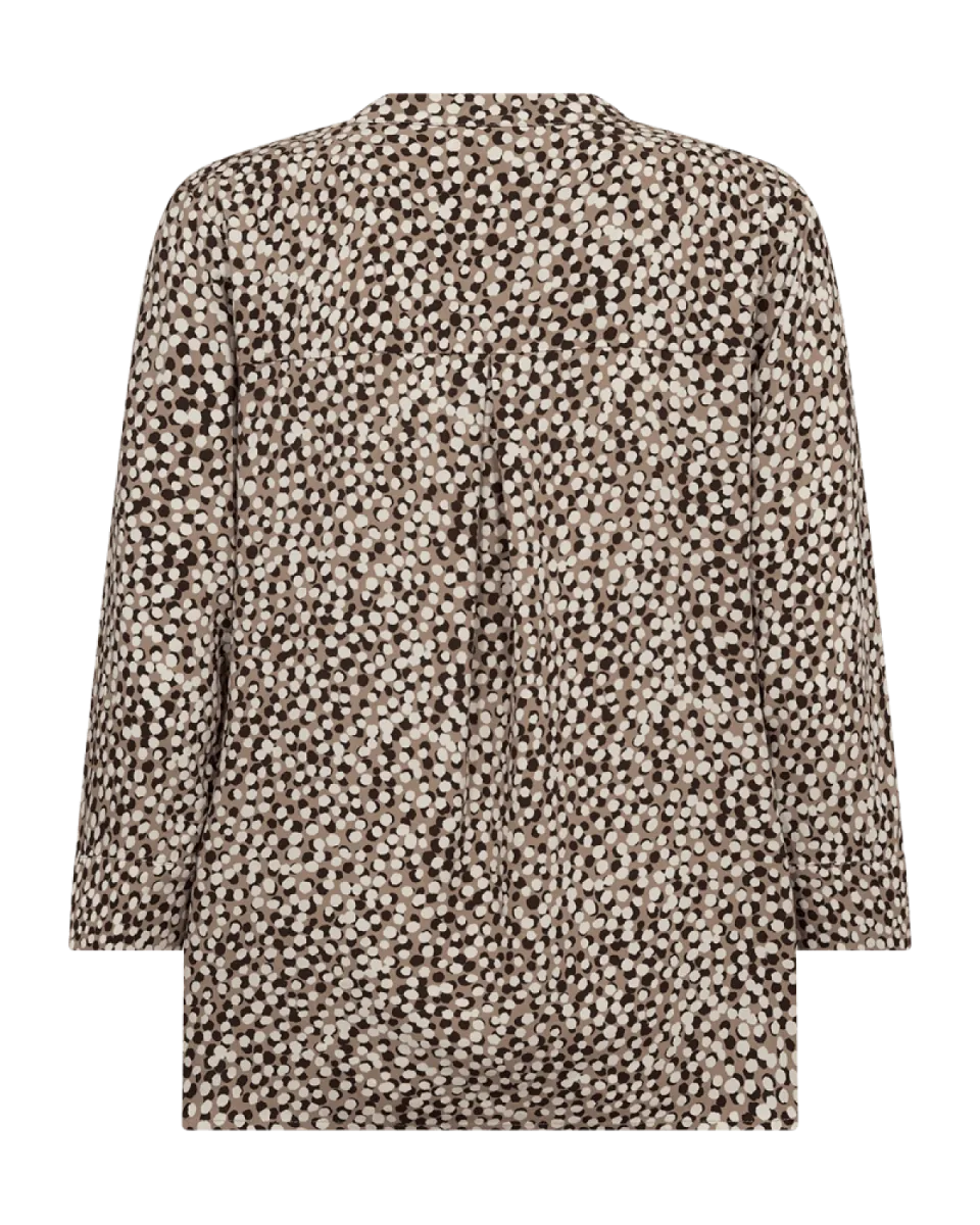 FREEQUENT Adney Blouse - Desert Toupe