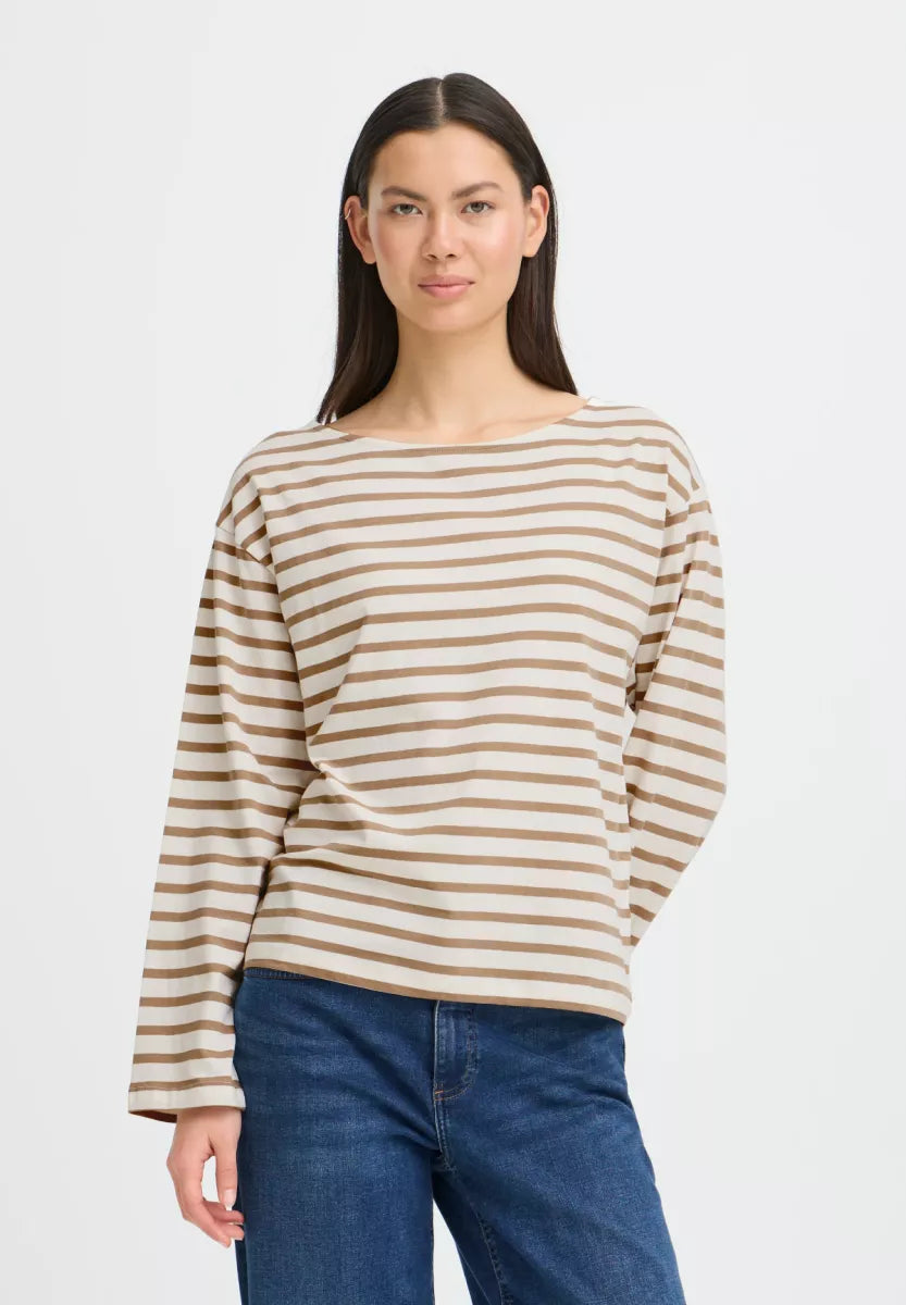 ICHI Mira Boatneck Top
