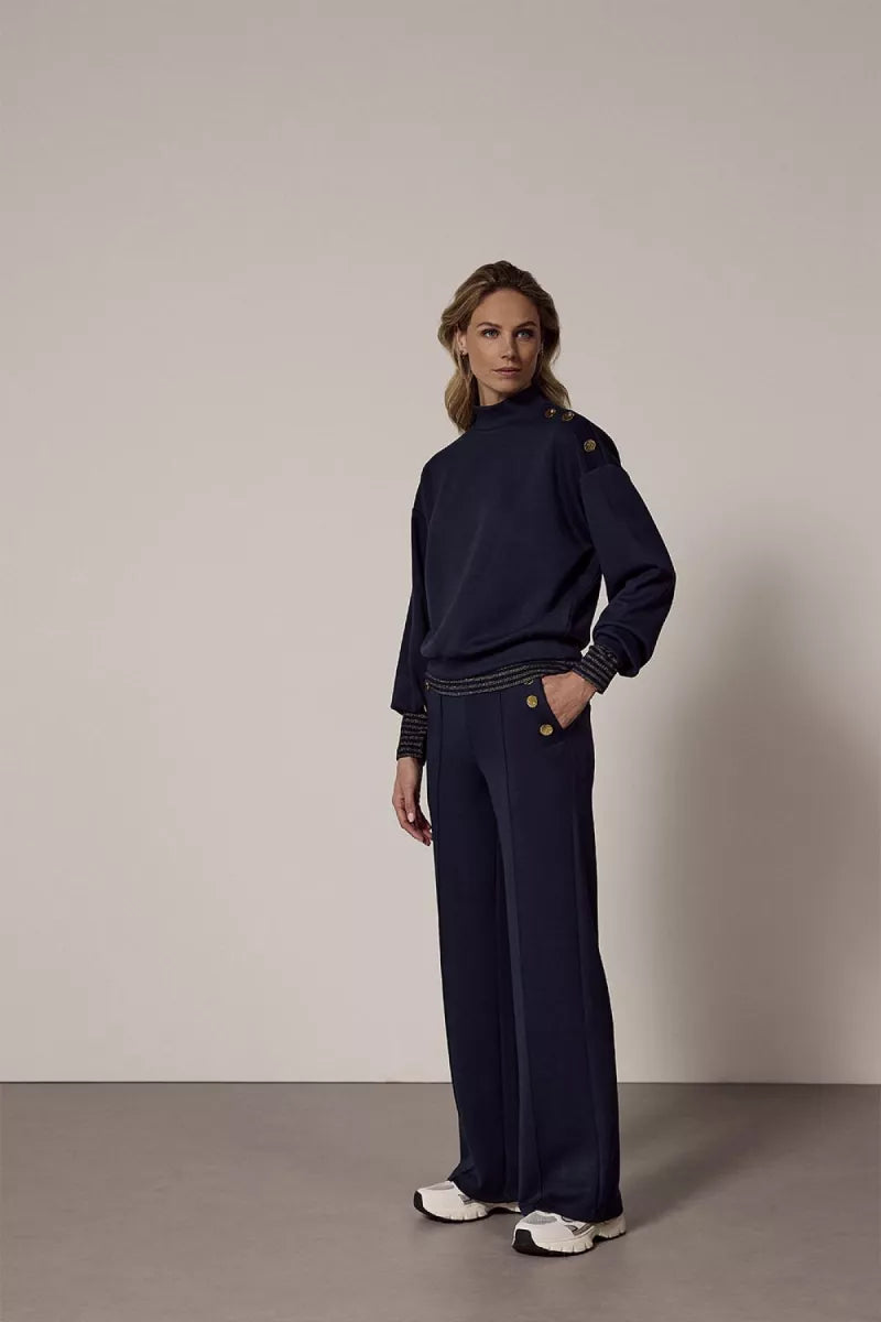 TRAMONTANA Technical Sweat Trousers - Midnight