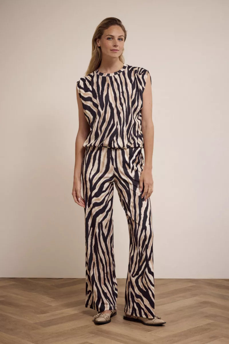 TRAMONTANA Trousers Savannah Stripes