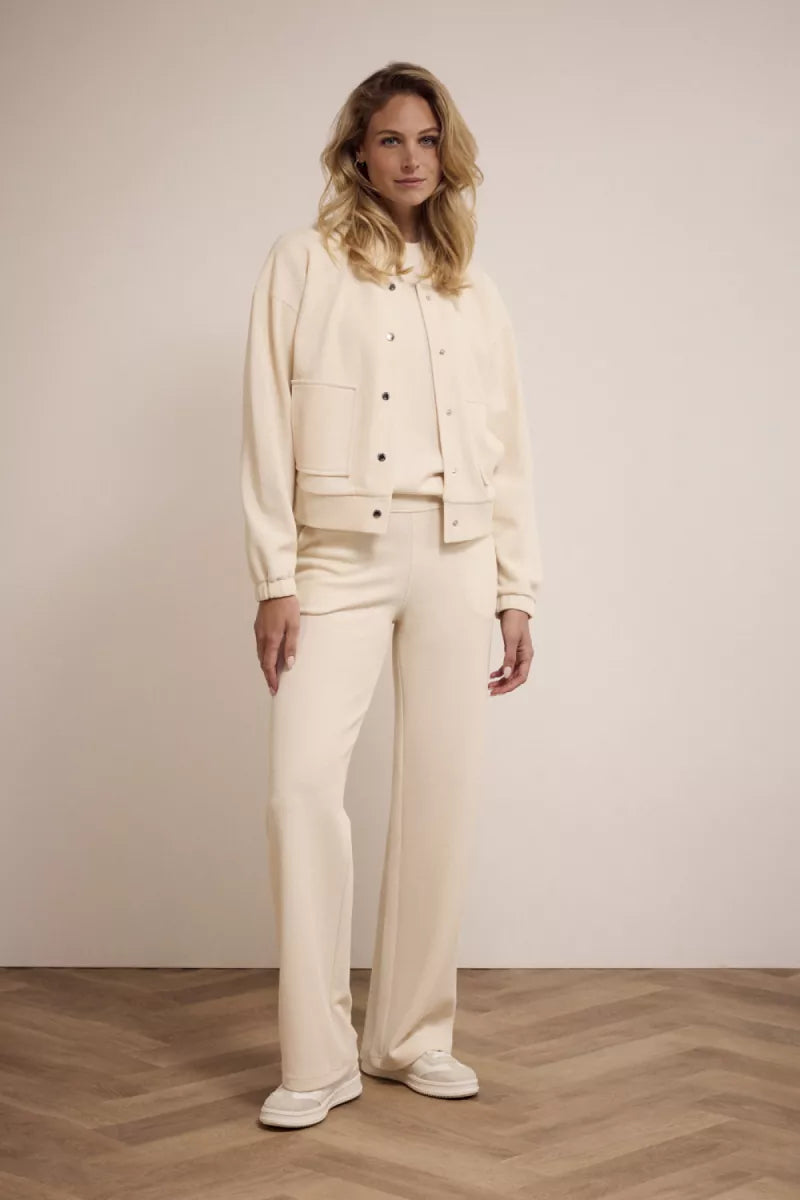 TRAMONTANA Structured Wide Leg Trousers