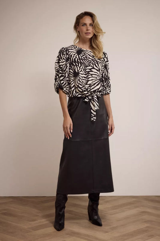 TRAMONTANA Maxi Skirt - Black