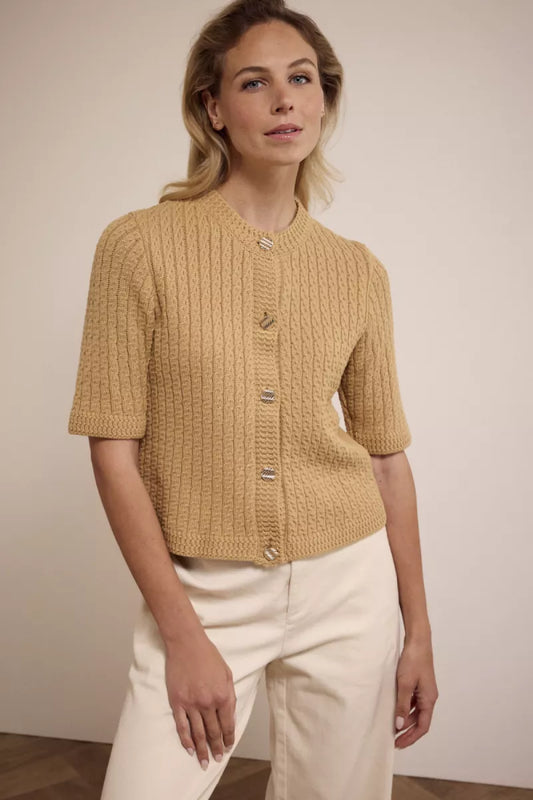TRAMONTANA Cable Stitch Cardigan