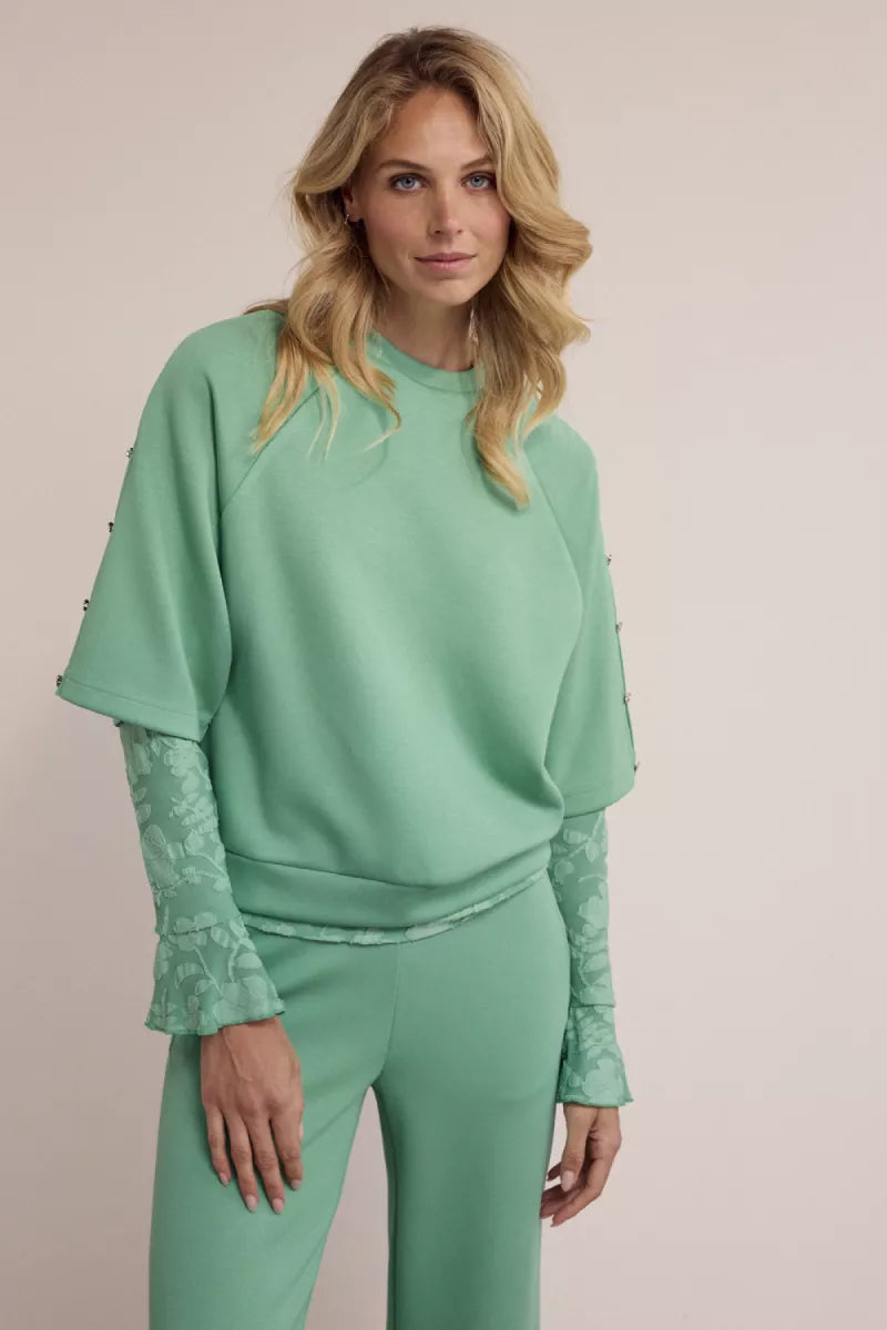 TRAMONTANA Technical Sweat Raglan Jumper