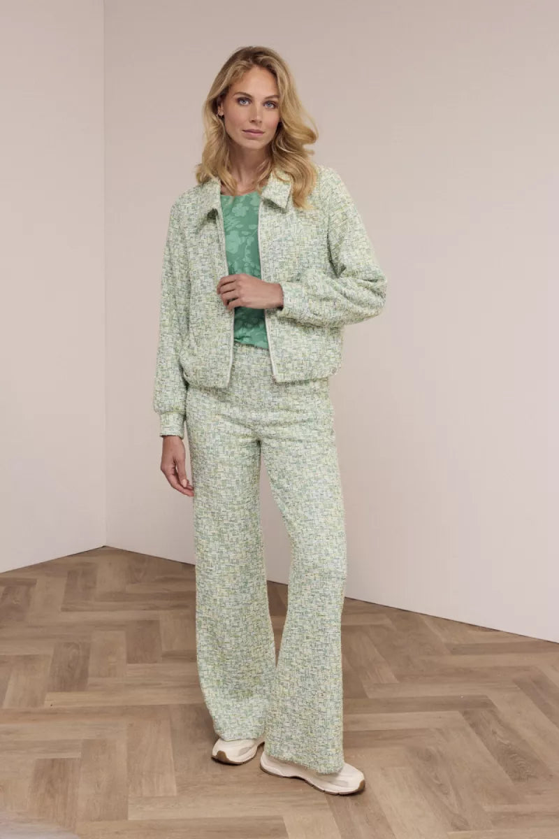 TRAMONTANA Stretch Tweed Trousers