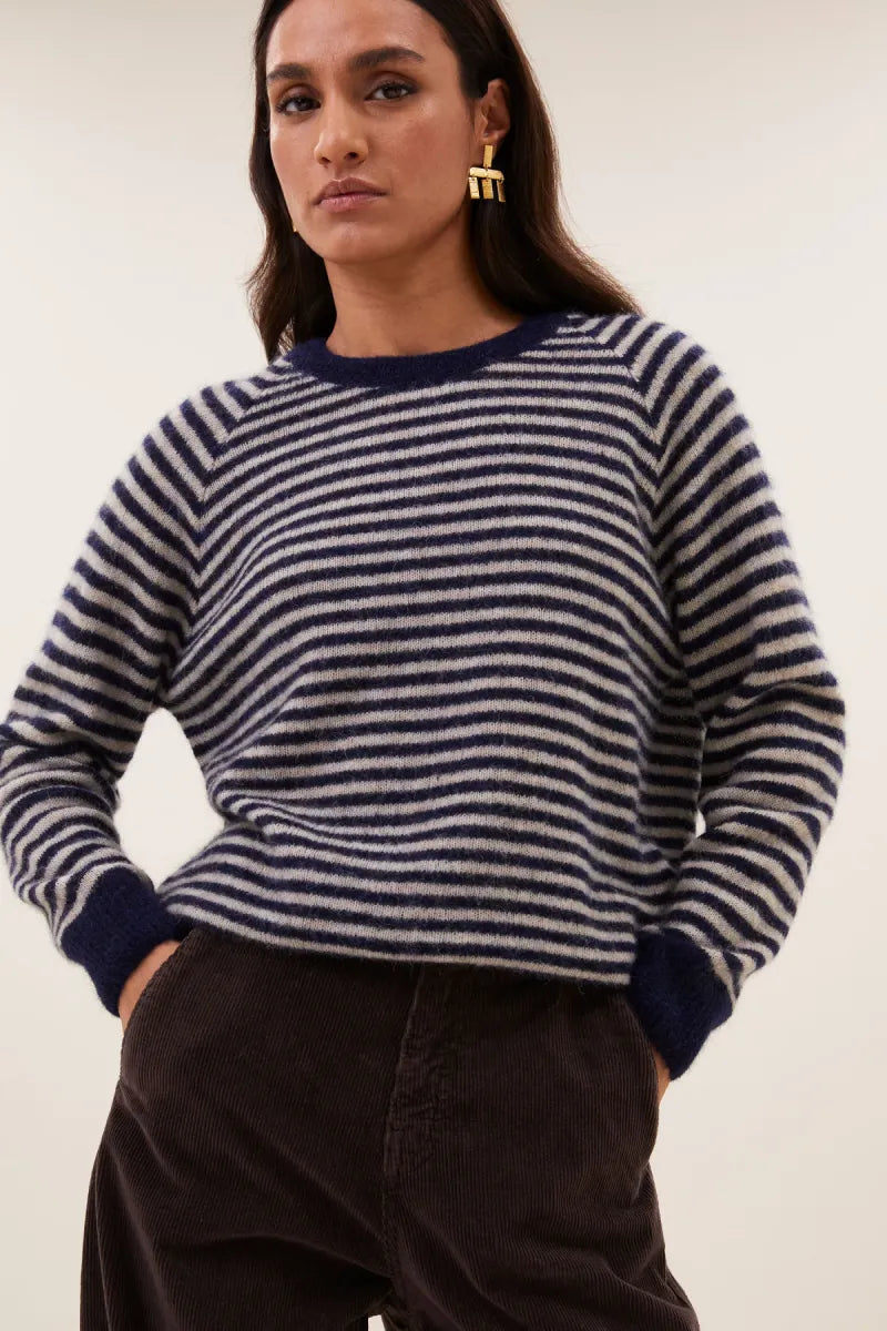 BY BAR Sally Stripe Pullover