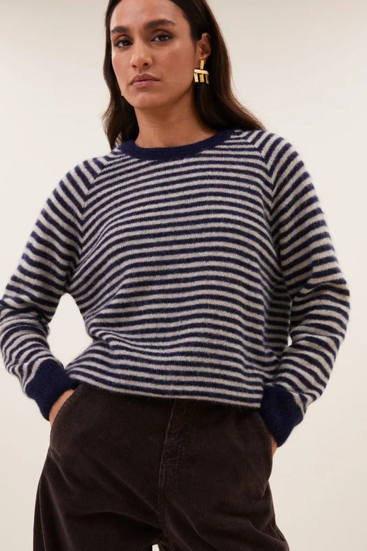 BY BAR Sally Stripe Pullover