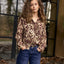 TRAMONTANA Blouse Fading Diamonds