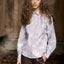 TRAMONTANA Embroidered Blouse Rhinestones