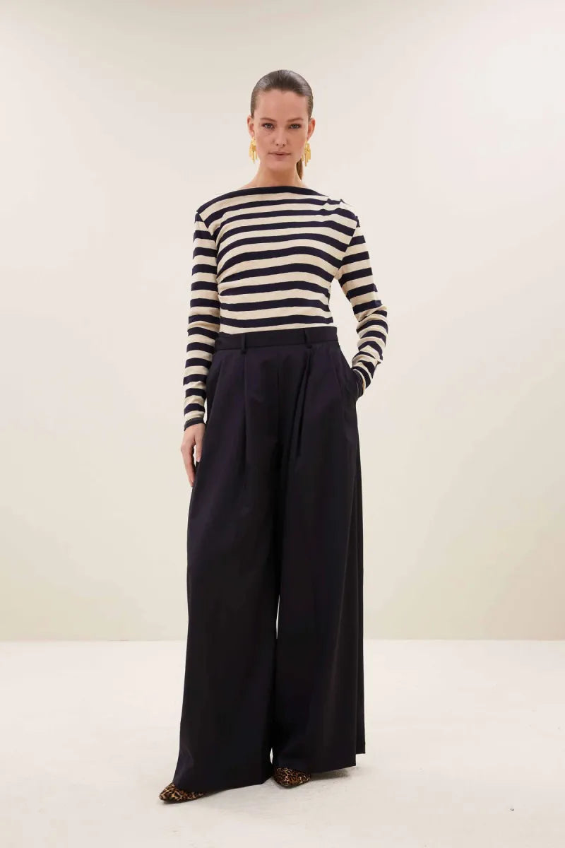 BY BAR Leya Big Stripe Top