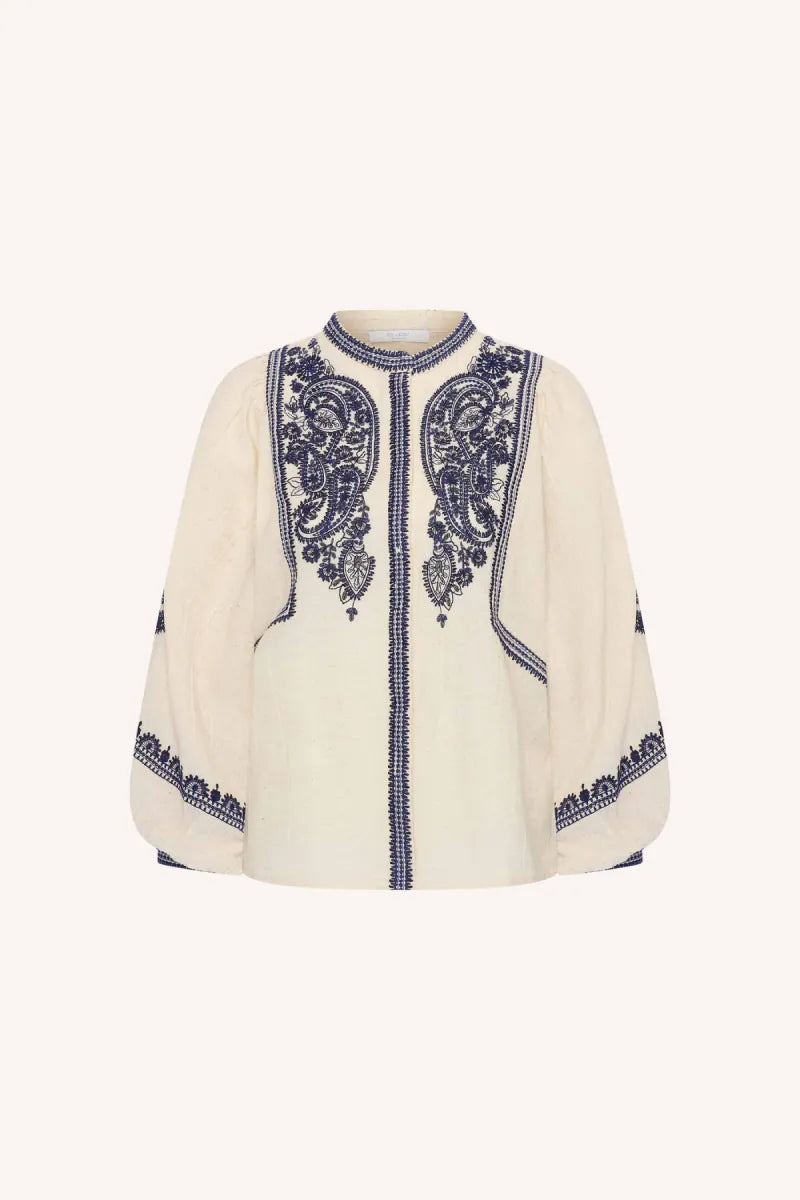 BY BAR Senne Embroidery Blouse