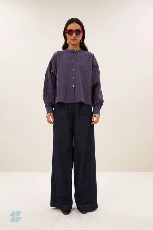 BY BAR Ella Stripe Blouse