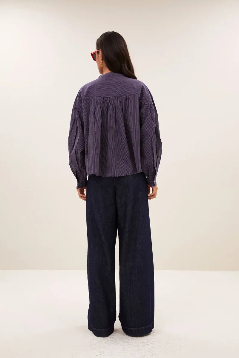 BY BAR Ella Stripe Blouse