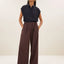 BY BAR Celin Tan Stripe Pants