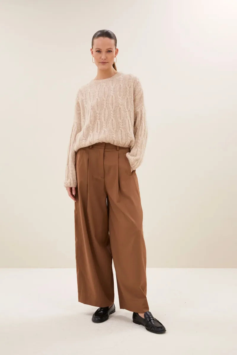 BY BAR Jule Camel Pants