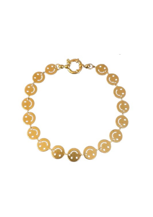 BONNIE STUDIOS Smiley Gold Bracelet