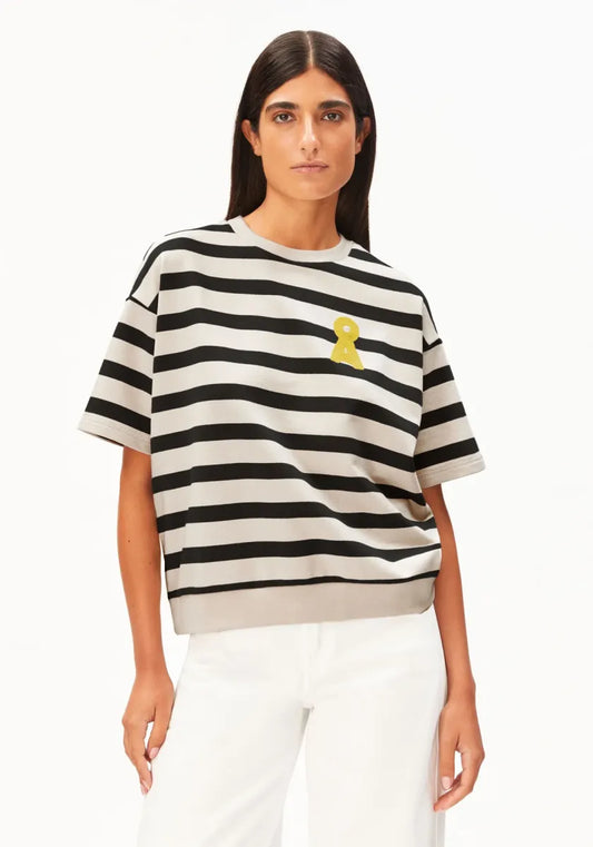 ARMED ANGELS Bamikaa Stripe Sweat